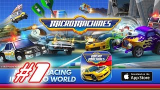 Micro Machines Android Gameplay #1 (iOS/Android) screenshot 4