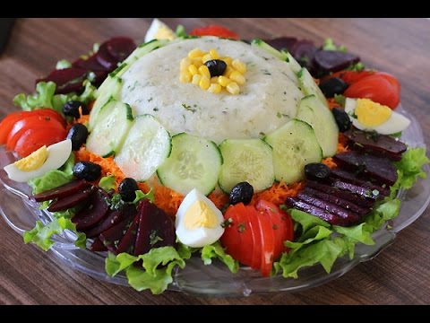 salade-composée-/-mixed-salad-/-سلطة-خضار-مشكلة