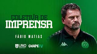 COLETIVA PÓS-JOGO | FLUMINENSE 2 X 1 CHAPECOENSE | TÉC. FABIO MATIAS