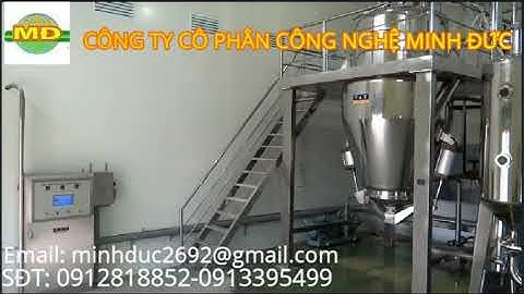 dây chuyền chiết xuất và cô đặc dược liệu đa năng