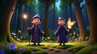 Two Tiny Wizards Cast A Spell Magical Nursery Rhyme For Kids Nursery Rhymes And Baby Songs
