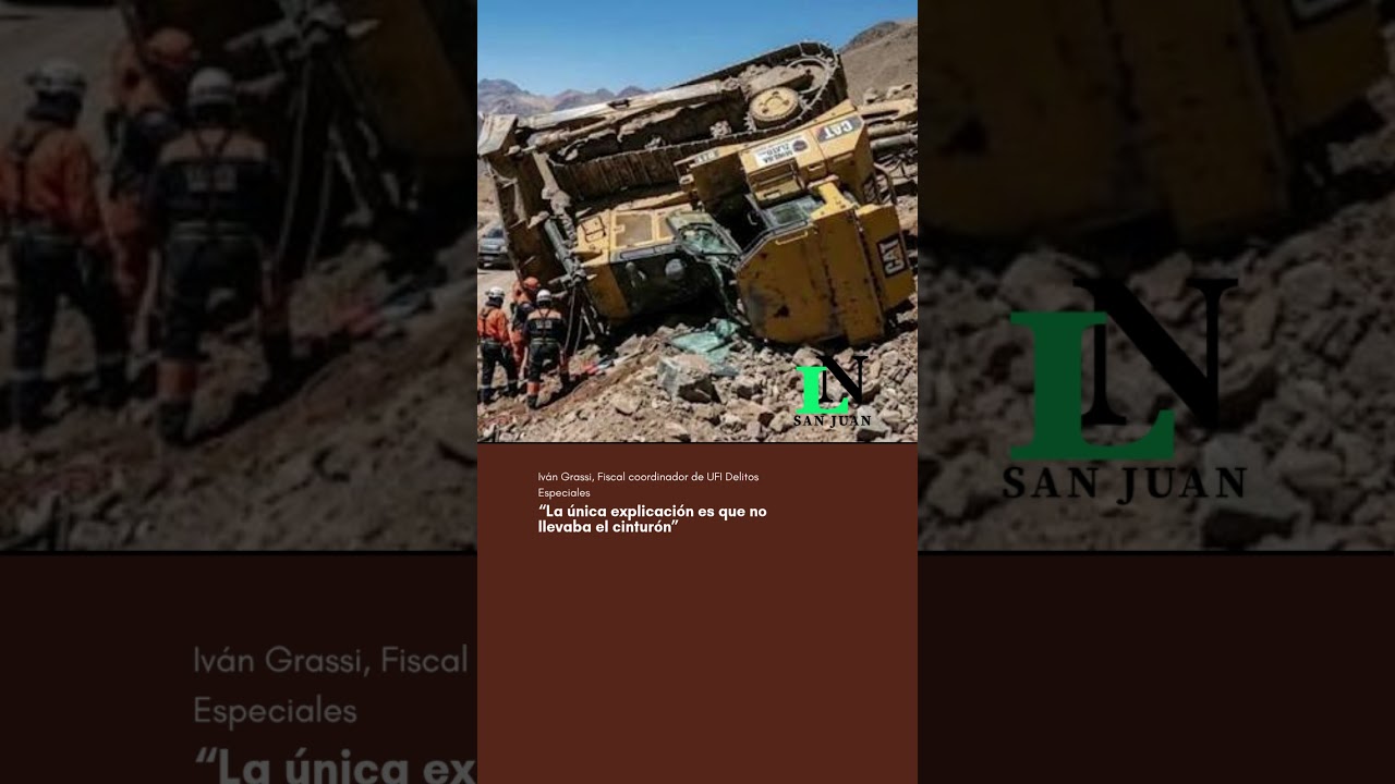 “La única explicación es que no llevaba el cinturón”