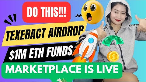 TEXERACT NETWORK: $1M ETH RAISED FUNDS & MARKETPLACE IS LIVE