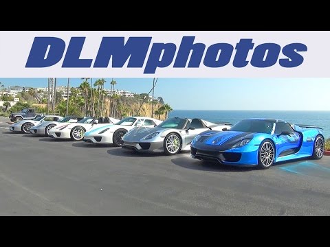 6 Porsche 918s Say 'Hi' to Southern California!