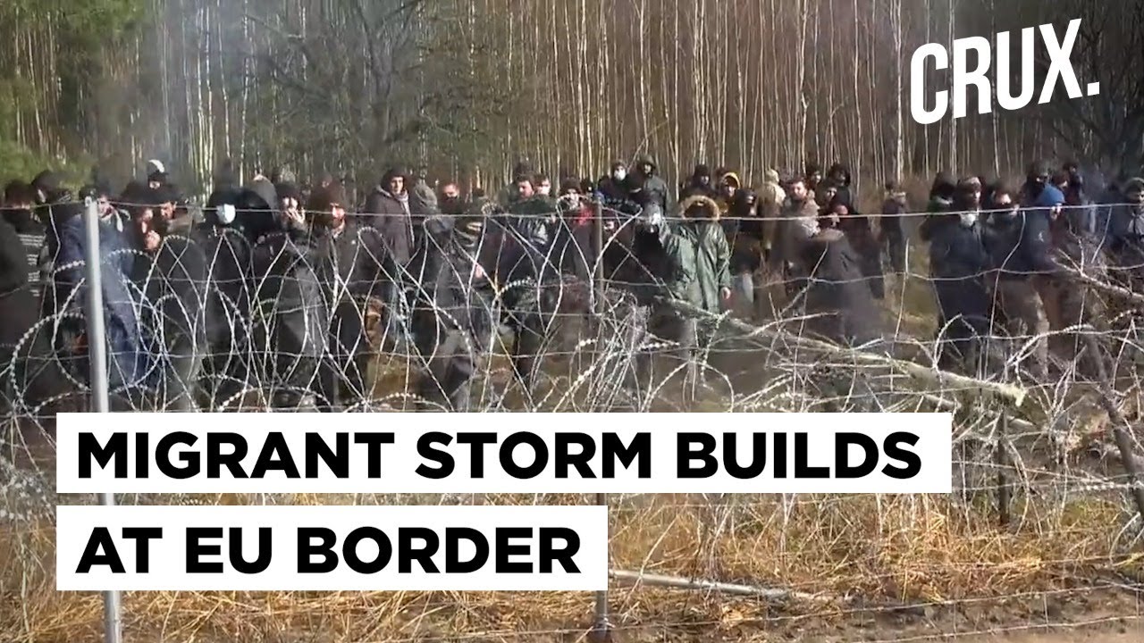 Poland Belarus Border Crisis I Thousands Of Migrants Stranded As EU Backs Poland
