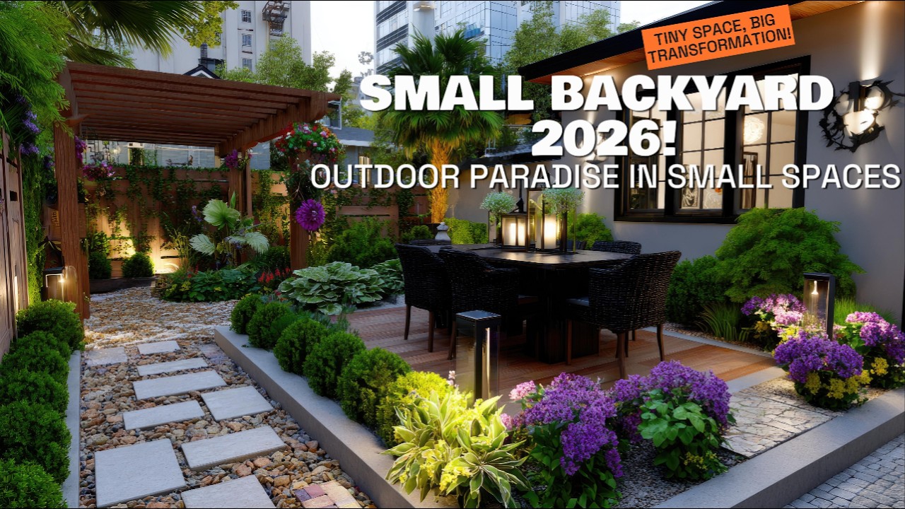 2026 Small Backyard Ideas: Transform Tiny Spaces into an Outdoor ...