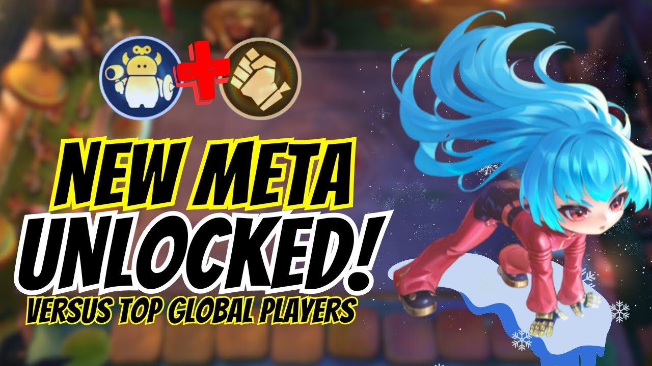 I FACED TOP GLOBALS USING THE NEW META! | MAGIC CHESS GO GO
