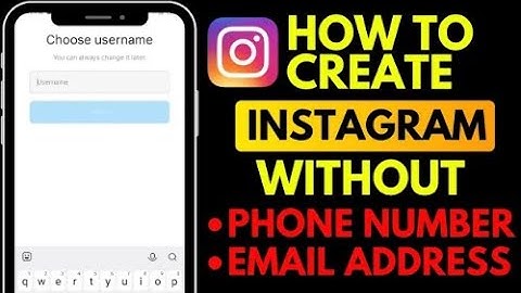 How to Create Instagram Account Without Phone Number and Email Address in 2025 (Without Disabled)