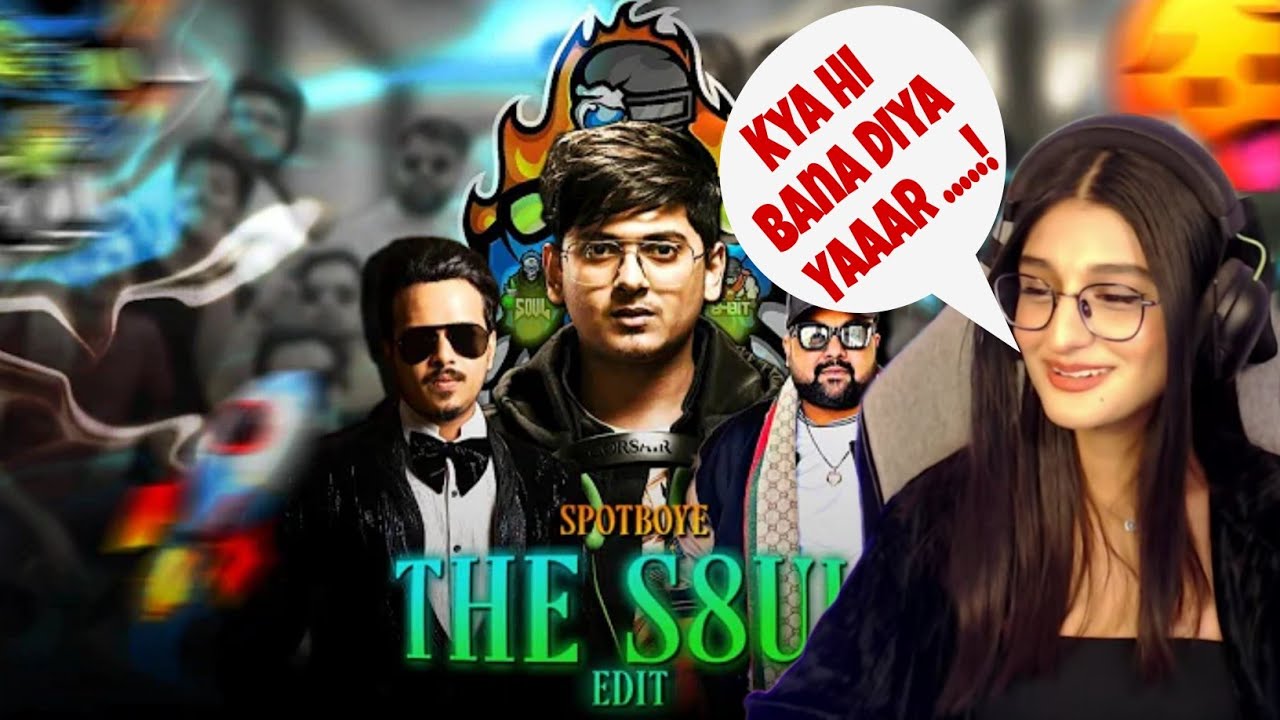 Payal Reacts On The S8UL Edit ☺️ || 