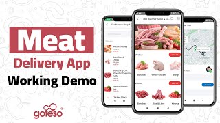 Working Demo of Butchery App || Meat Delivery App Development Solution By Goteso screenshot 5