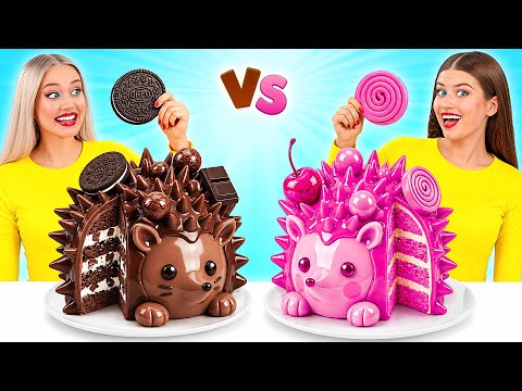 Gummy Food vs Chocolate Food Challenge | Awesome Kitchen Tricks by Multi DO Challenge