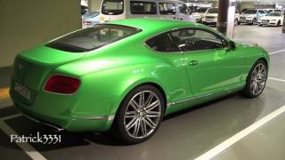 Bentley Continental Gt W12 In Lime Green