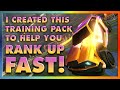 I CREATED THIS TRAINING PACK TO HELP YOU RANK UP FAST! | DOUBLE TAPS, FLIP RESETS AND MORE!