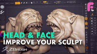 Improving Your Face Sculpting - Top ZBrush Sculpting Tips