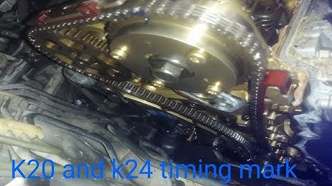 k20 timing mark k24,