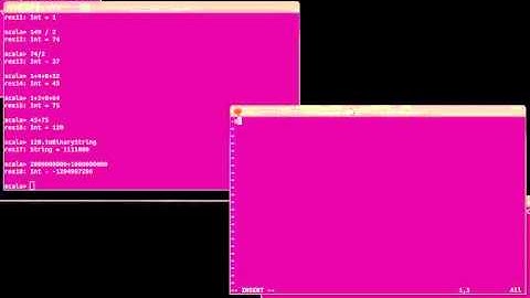 Numbers in Scala Binary