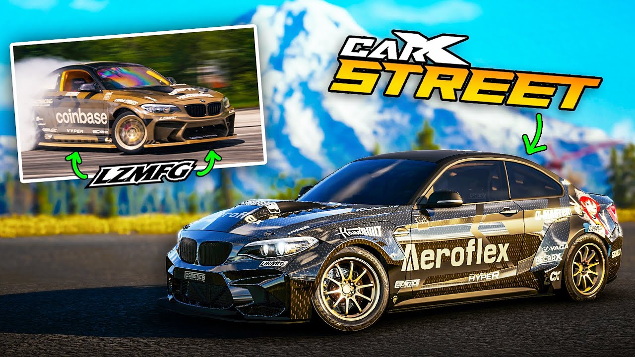 Я собрал BMW Адама LZ на CarX Street, и он просто разносит всё в клочья!