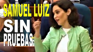 💥"Veo mal acusar sin pruebas como con el chico de Galicia"💥 Ayuso sobre el caso de Samuel Luiz🔴🟡🔴