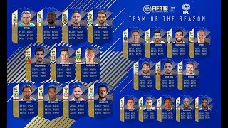 Fifa 18 Efl Team Of The Season