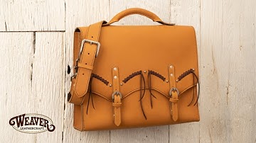 Making a Handmade Leather Briefcase