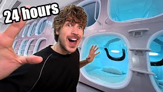 I Spent 24 Hours In a CAPSULE HOTEL! by Joey Graceffa 104,899 views 11 months ago 14 minutes, 58 seconds