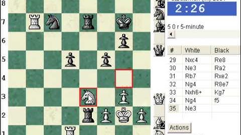 Chessworld.net : Blitz #226 vs IM PatBateman (2031) - English opening (A16) (Chessworld.net)