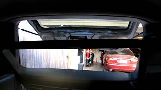How to open broken rear hatch door on Hummer H2 Hummer H2 Rear Access Open