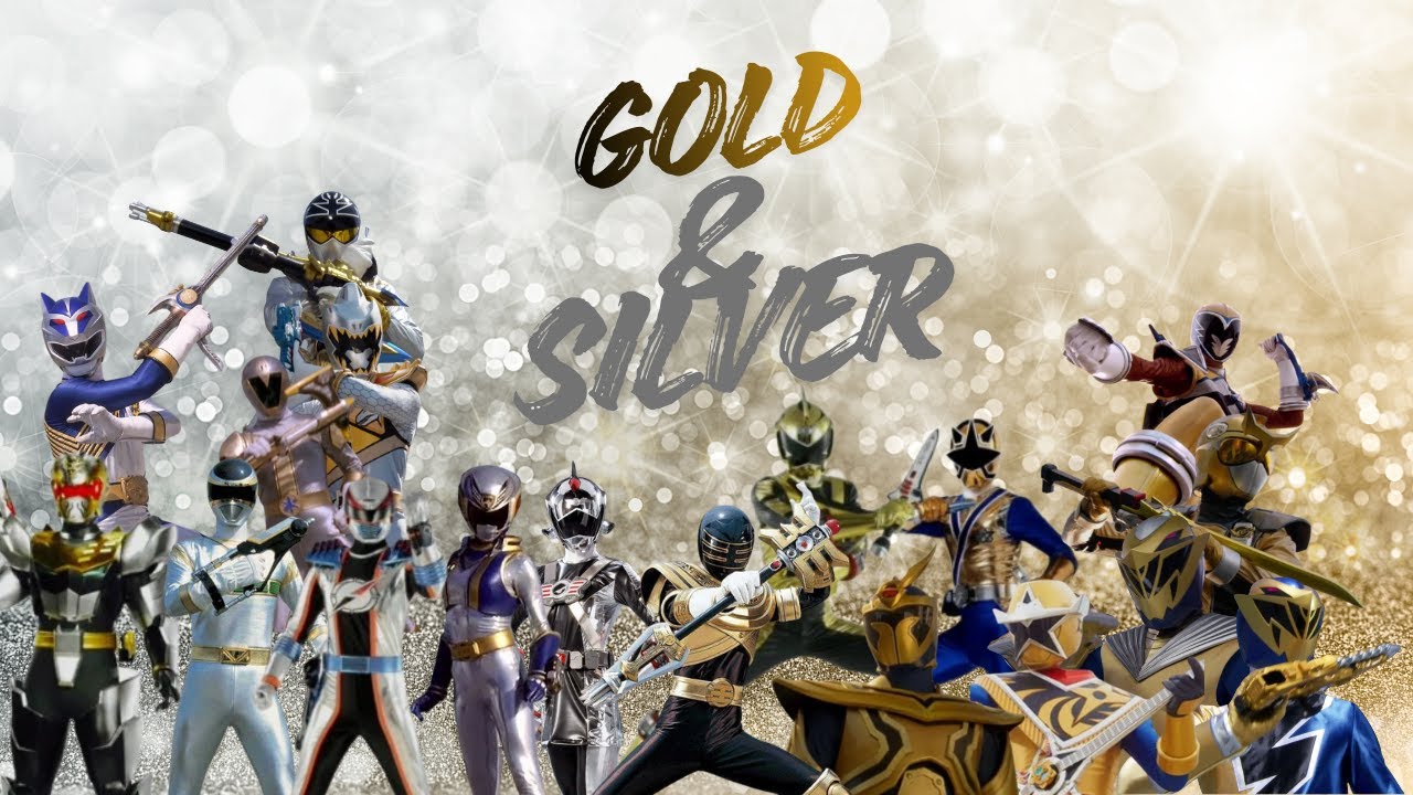 Silver And Gold Ranger The Shiny Rangers | Who's Your Favorite Gold and Silver Rangers? - YouTube