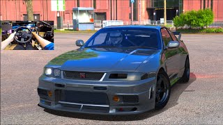 DANGEROUS 4300hp Godzilla R33 vs ALL - Highway Run 12 Lane HIGHWAY SERVER!!