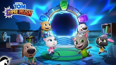 Talking Tom Time Rush Gameplay Walkthrough Funny fails #talkingtom #timerush #funnyfails