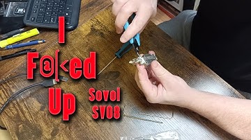 Sovol SV08 Nozzle Cleaning