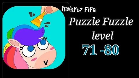 Puzzle Fuzzle Level 71 -80