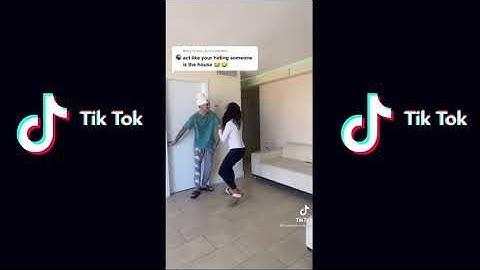 Act Like You Hide Someone On Your Boyfriend And See His Reaction Tik Tok 2021