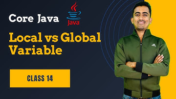 Understand Local vs Global Variable in Java | Java Beginners