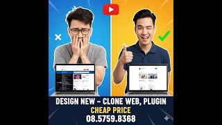 Dịch vụ thiết kế website, clone web, plugin wordpress giá rẻ