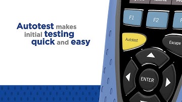 Ideal Networks NaviTEK NT Series Network Cable Tester.