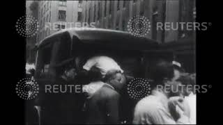 1945 Empire State Building hit by a B-25 bomber