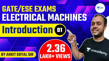 Introduction to Electrical Machines | Lec 1 | Electrical Machines | GATE & ESE | Ankit Goyal