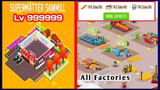 Lumber Ink! Lumber Empire Idle Tycoon All Factories And Machine's Max Level screenshot 5