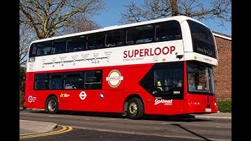 Route SL4 (Superloop) - Grove Park to Canary Wharf via the Silvertown Tunnel.