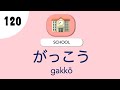 Learn 120 Essential JAPANESE Nouns For Beginners 