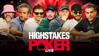 High Stakes Poker LIVE! $300/$600 with Andrew Robl, Señor Tilt & Chino Rheem! Information