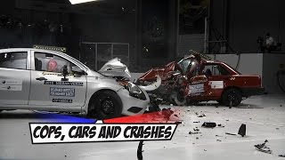 Car crash test highlights different safety standards | Cops. Cars & Chases