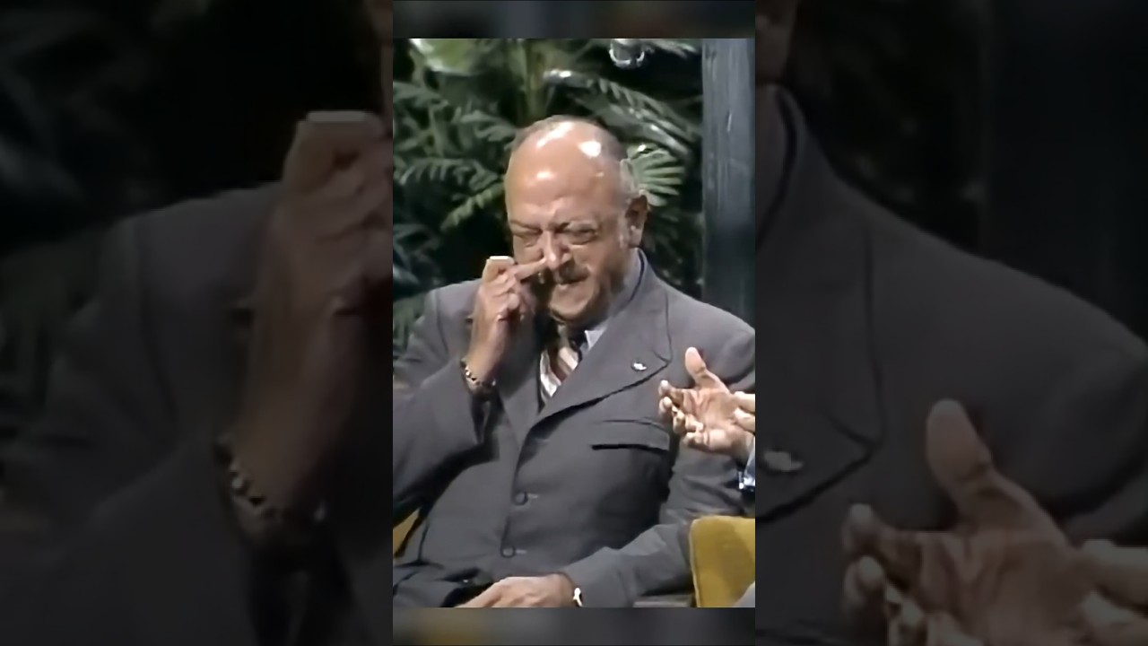 Mel Blanc English Horse Joke Cracks Up Johnny Carson 😂