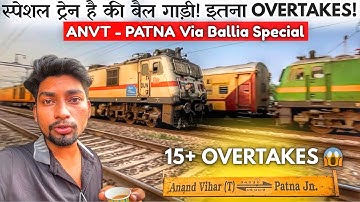 “NONSTOP ACTION! 15+ Overtakes of Rajdhanis Anand Vihar Patna Via Ballia | Chhath Puja special”🙏