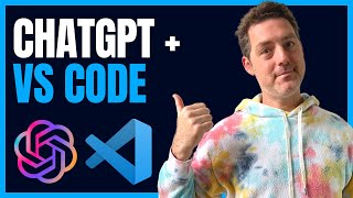ChatGPT in VSCode 🤯 - Your 10x Coding Partner (Tutorial)