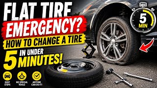 Flat Tire ? Change it in less than 5 mins