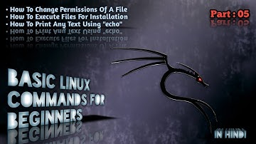 Basic LINUX Commands For Beginners Part 5 | How to Change File Permissions
