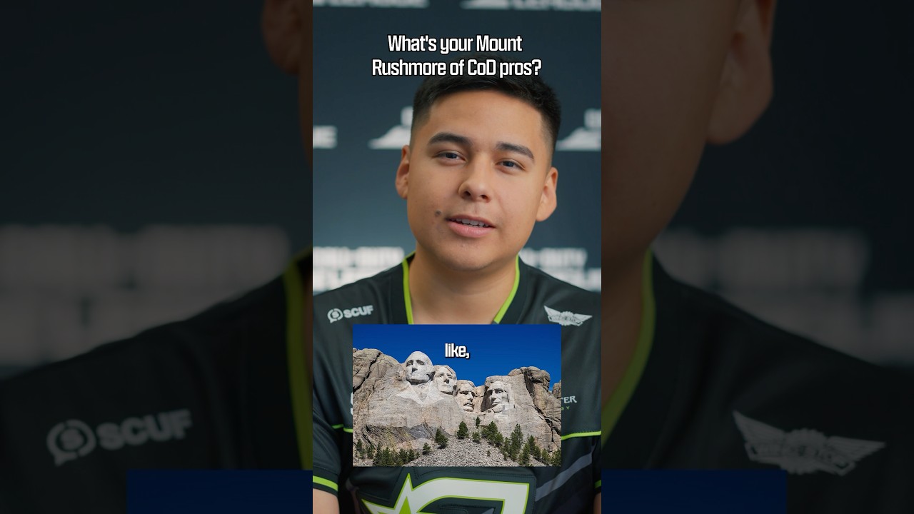 Who’s on your Mount Rushmore of CoD pros? 🤔