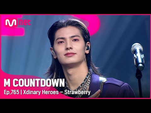 [Xdinary Heroes - Strawberry] #엠카운트다운 EP.765 | Mnet 220811 방송